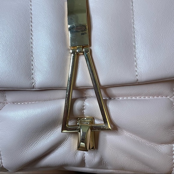 Topshop Baby Pink Quilted Handbag - Picture 4 of 12